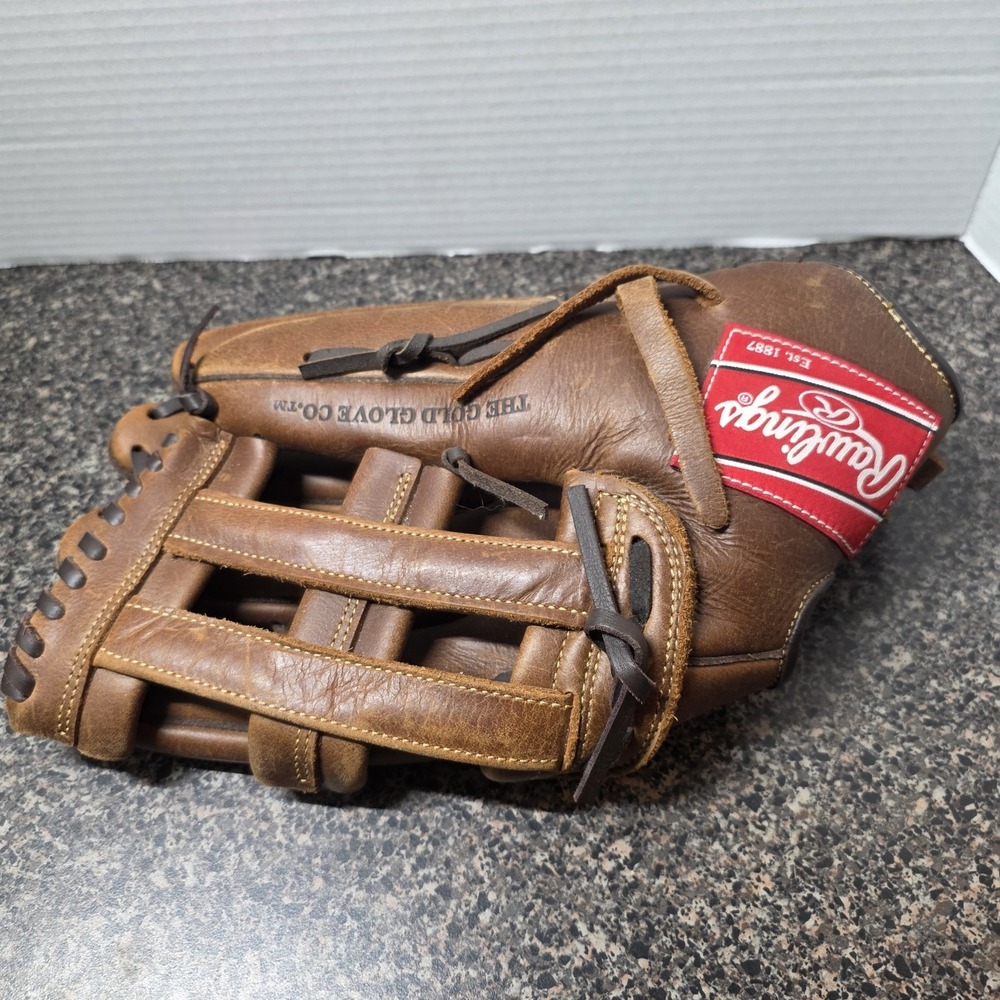 Rawlings P14HF Player Preferred 14" Slowpitch Softball Glove RHT Brown Leather